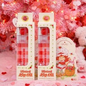 Strawberry Shortcake x Célavi Tinted Lip Oil – Strawberry Flavored | 2 Pack Set